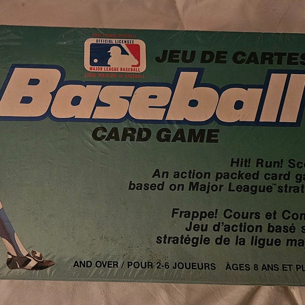 Baseball card game 1984 - never opened